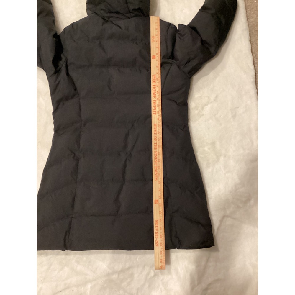 The North Face Womens Black Quilted Long Puffer Parka Hooded Jacket 3XL - Picture 9 of 12
